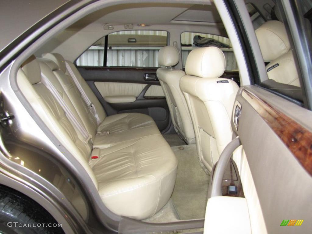 Stone Beige Interior 2000 Infiniti Q 45 Photo #42413396