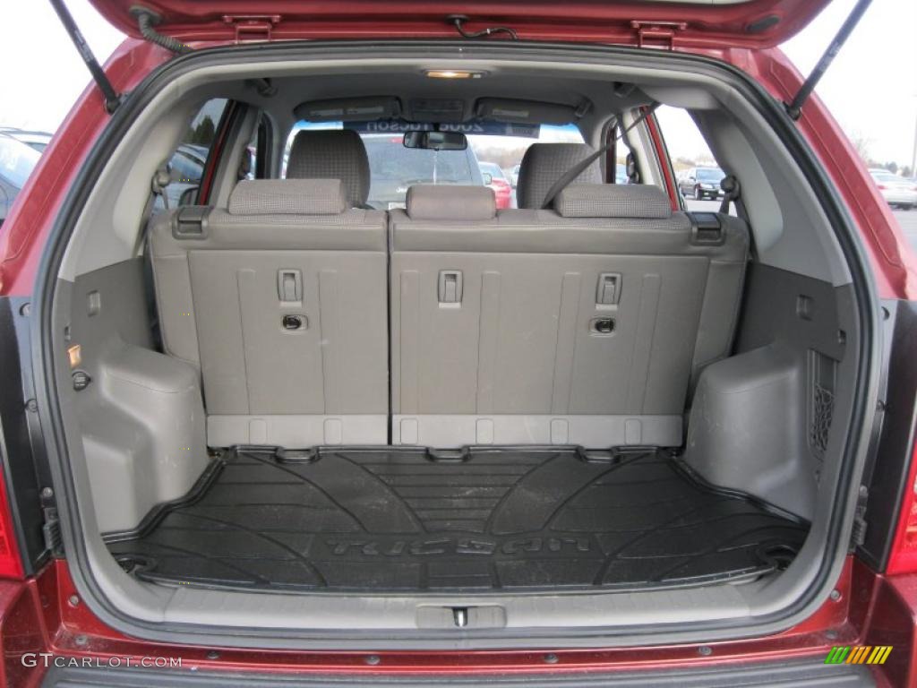 2008 Hyundai Tucson GLS Trunk Photo #42413432