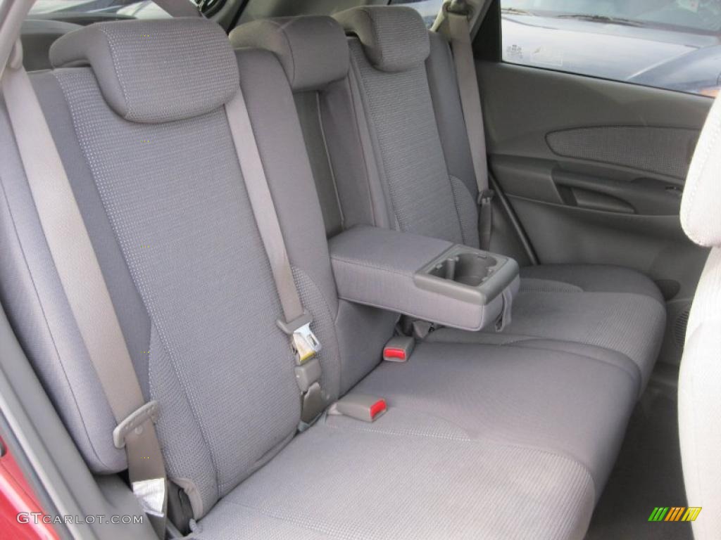 2008 Tucson GLS - Mesa Red / Gray photo #8