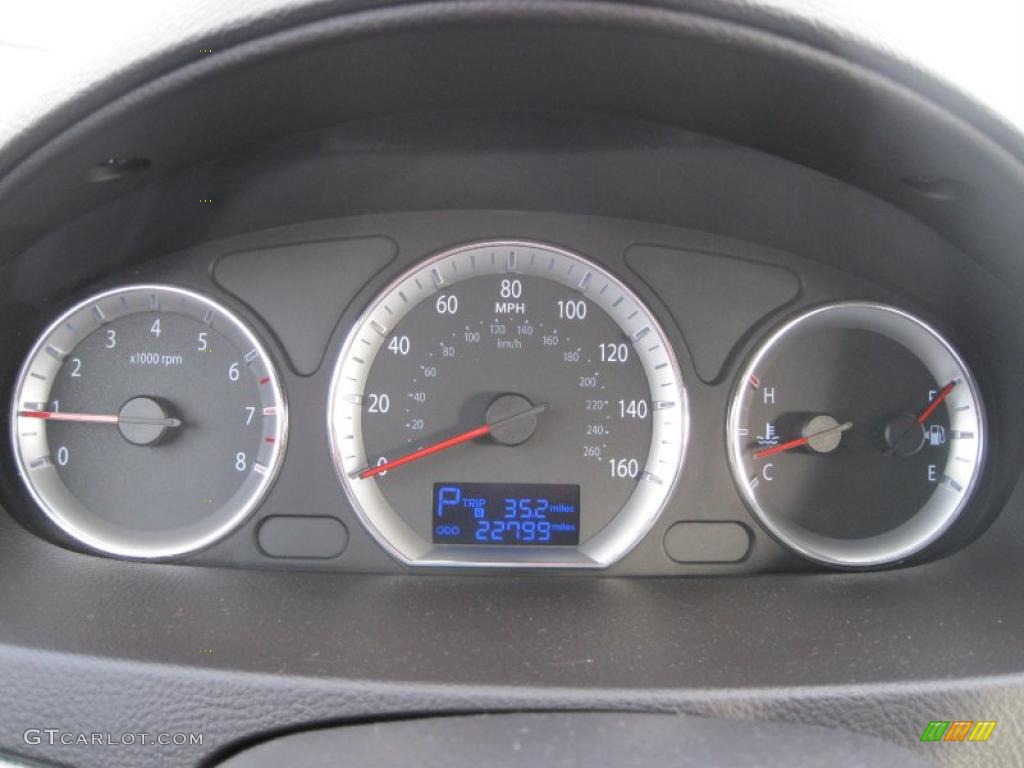 2006 Hyundai Tucson GL Gauges Photo #42414204