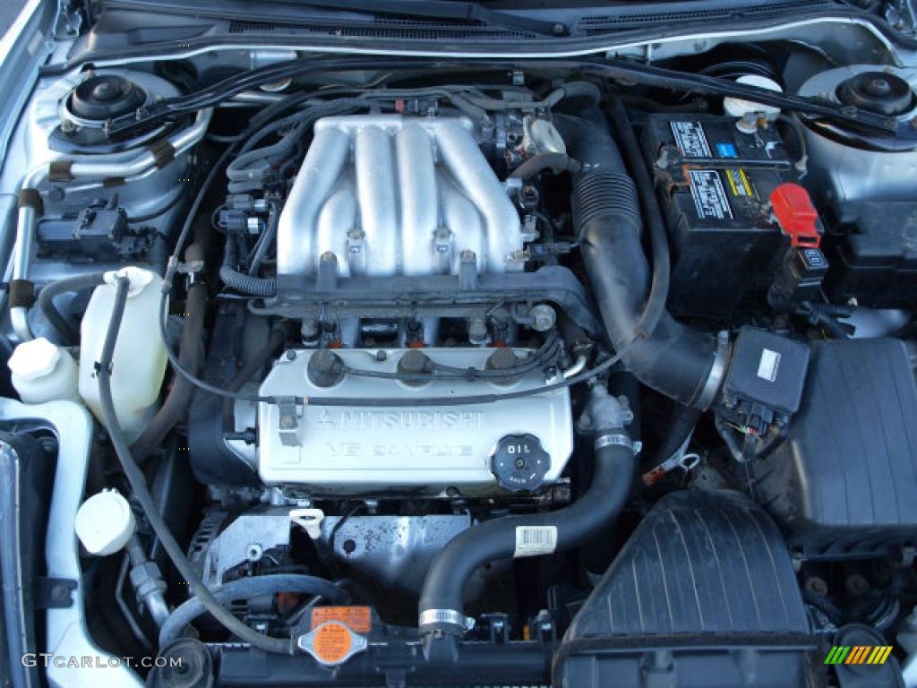 2000 Mitsubishi Eclipse GT Coupe 3.0 Liter SOHC 24-Valve V6 Engine Photo #42414228