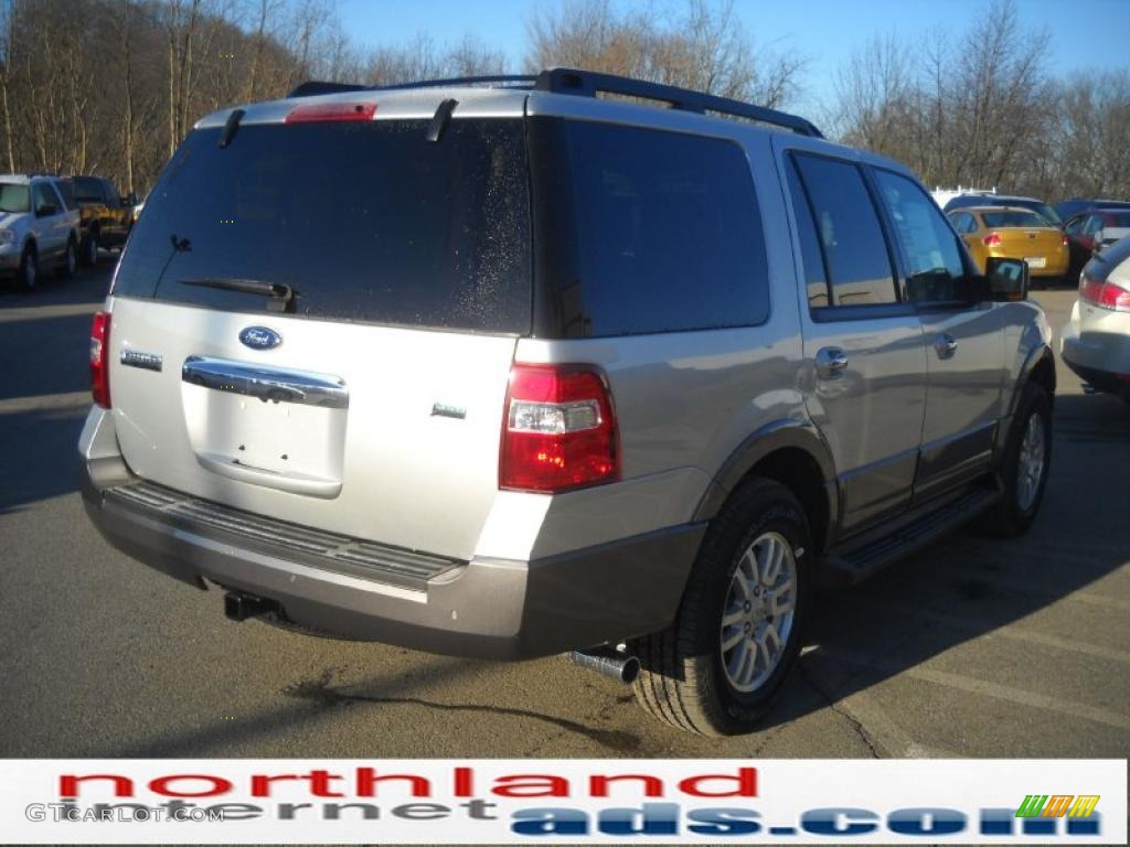 2011 Expedition Limited 4x4 - Ingot Silver Metallic / Charcoal Black photo #6