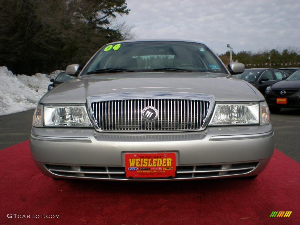2004 Grand Marquis LS - Silver Birch Metallic / Light Flint photo #4