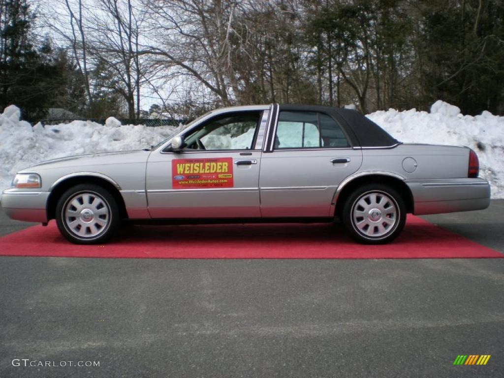 2004 Grand Marquis LS - Silver Birch Metallic / Light Flint photo #9