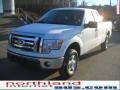 2011 Oxford White Ford F150 XLT SuperCab 4x4  photo #2