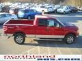 2010 Red Candy Metallic Ford F150 XLT SuperCab 4x4  photo #5