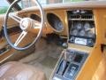 Medium Saddle 1975 Chevrolet Corvette Stingray Coupe Dashboard