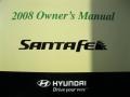 2008 Slate Blue Hyundai Santa Fe GLS 4WD  photo #29