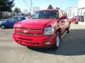 2011 Victory Red Chevrolet Silverado 1500 LT Extended Cab 4x4  photo #9