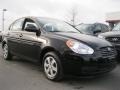 2008 Ebony Black Hyundai Accent GLS Sedan  photo #12