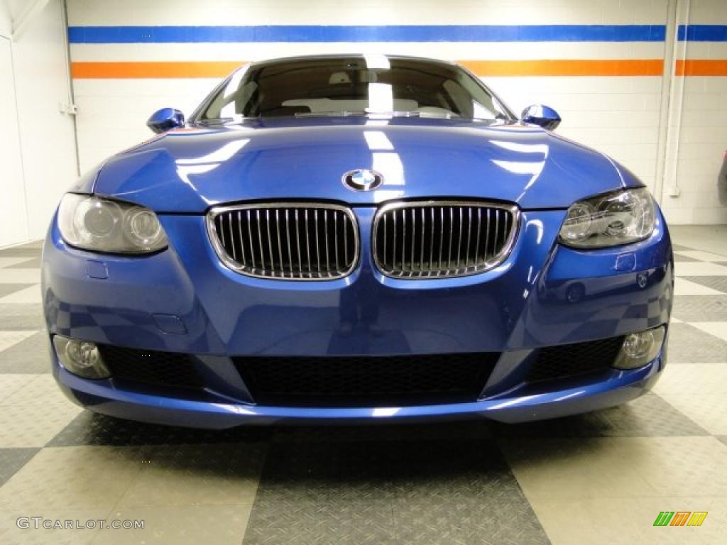 2007 3 Series 328i Coupe - Montego Blue Metallic / Black photo #5