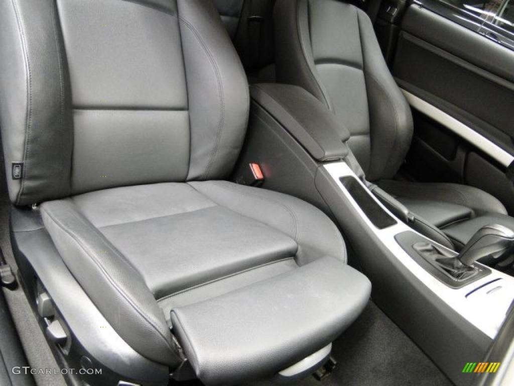 2007 3 Series 328i Coupe - Montego Blue Metallic / Black photo #18