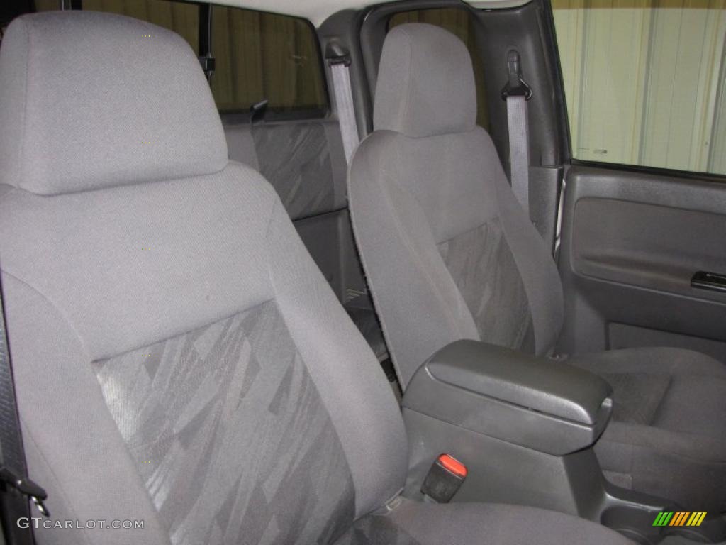 2005 Colorado Z71 Extended Cab 4x4 - Silver Birch Metallic / Very Dark Pewter photo #15