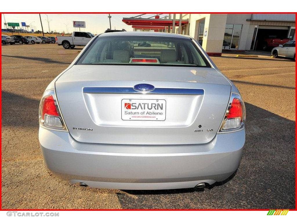 2006 Fusion SEL V6 - Silver Frost Metallic / Medium Light Stone photo #6