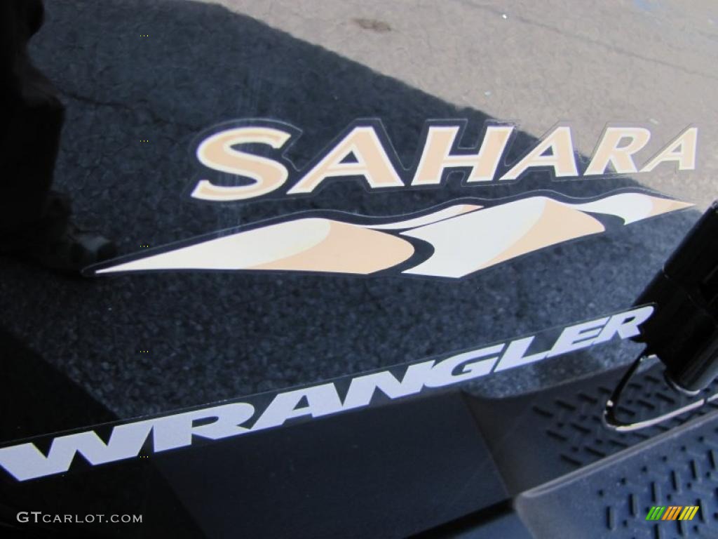 2010 Wrangler Sahara 4x4 - Black / Dark Slate Gray/Medium Slate Gray photo #10