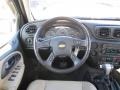 Light Cashmere/Ebony 2006 Chevrolet TrailBlazer EXT LT Steering Wheel