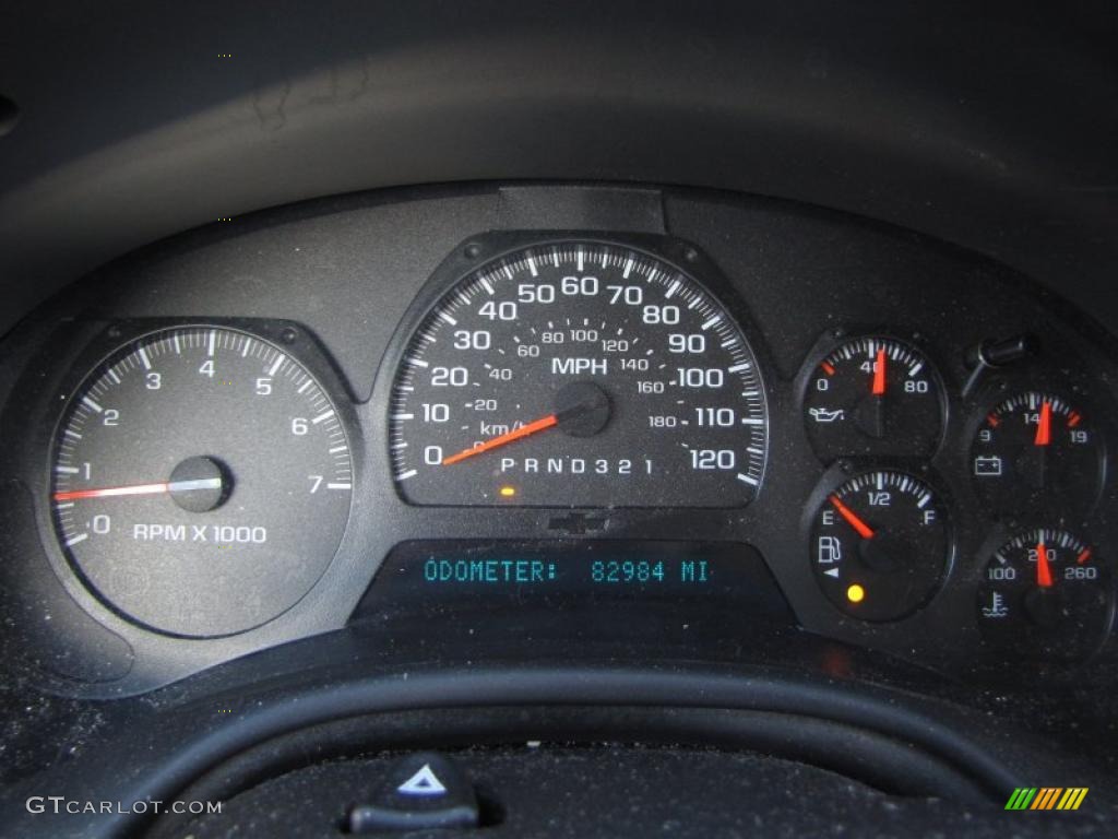 2006 Chevrolet TrailBlazer EXT LT Gauges Photo #42420941