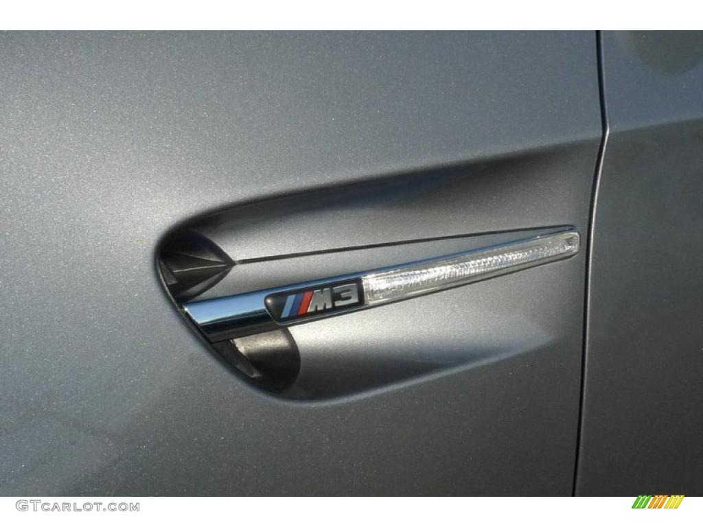 2009 M3 Coupe - Space Grey Metallic / Black Novillo Leather photo #3