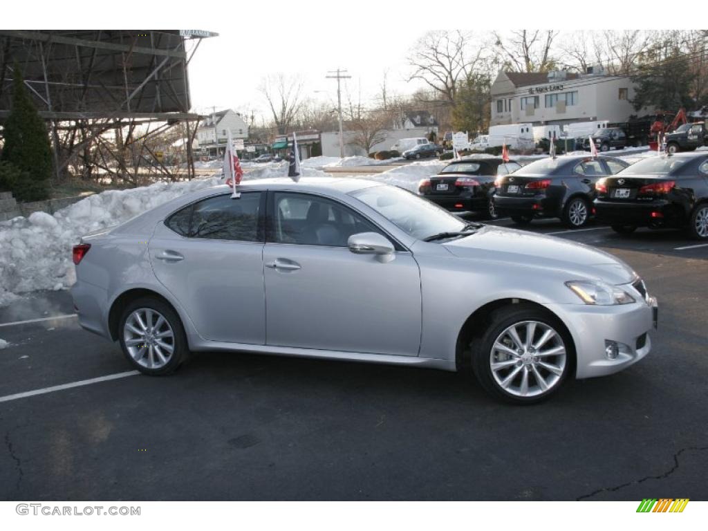 Tungsten Silver Pearl 2010 Lexus IS 250 AWD Exterior Photo #42425265