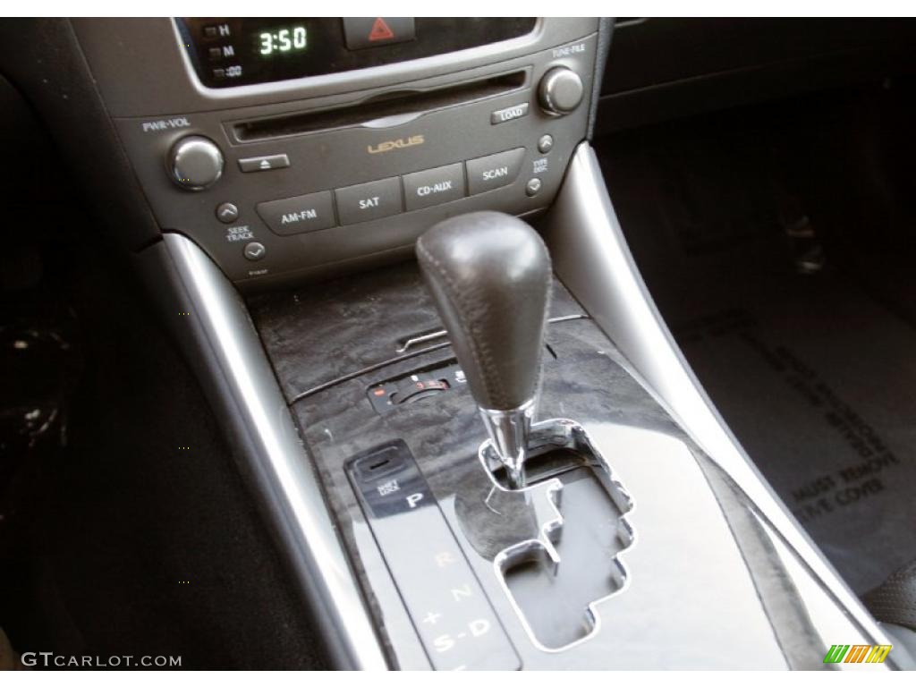 2010 Lexus IS 250 AWD 6 Speed Paddle-Shift Automatic Transmission Photo #42425544