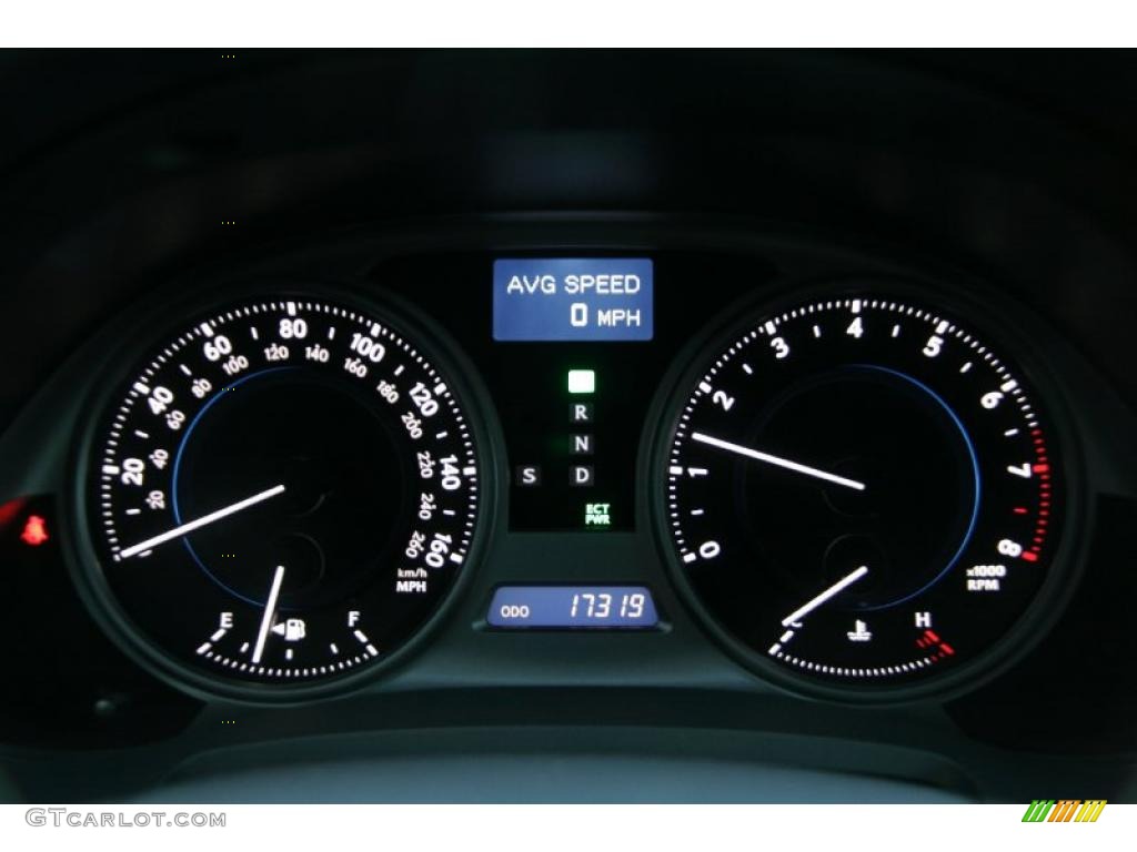 2010 Lexus IS 250 AWD Gauges Photo #42425560