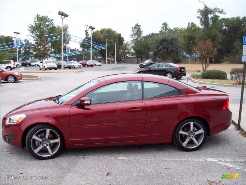 Flamenco Red Metallic 2011 Volvo C70 T5 Exterior Photo #42426084