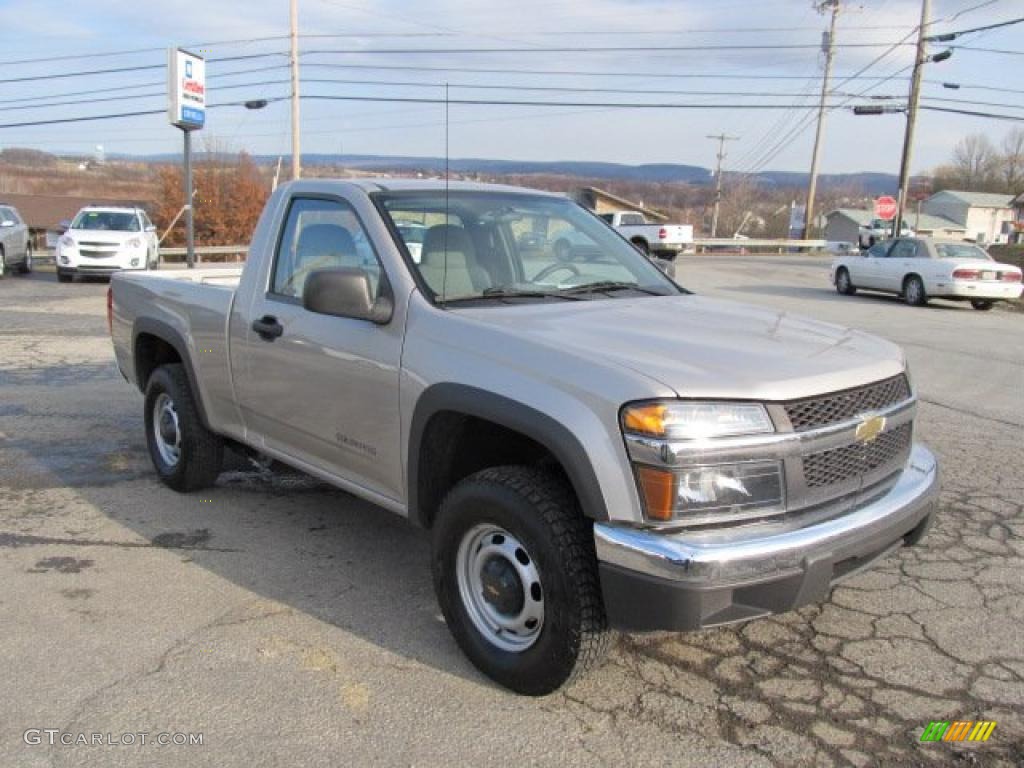 Silver Birch Metallic 2005 Chevrolet Colorado Regular Cab Exterior Photo #42427140