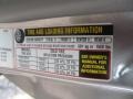 2005 Chevrolet Colorado Regular Cab Info Tag