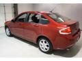 2009 Sangria Red Metallic Ford Focus SES Sedan  photo #4