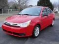 Vermillion Red - Focus SE Sedan Photo No. 3