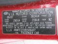 Spicy Red - Spectra EX Sedan Photo No. 22