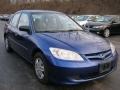 2005 Fiji Blue Pearl Honda Civic Value Package Sedan  photo #13