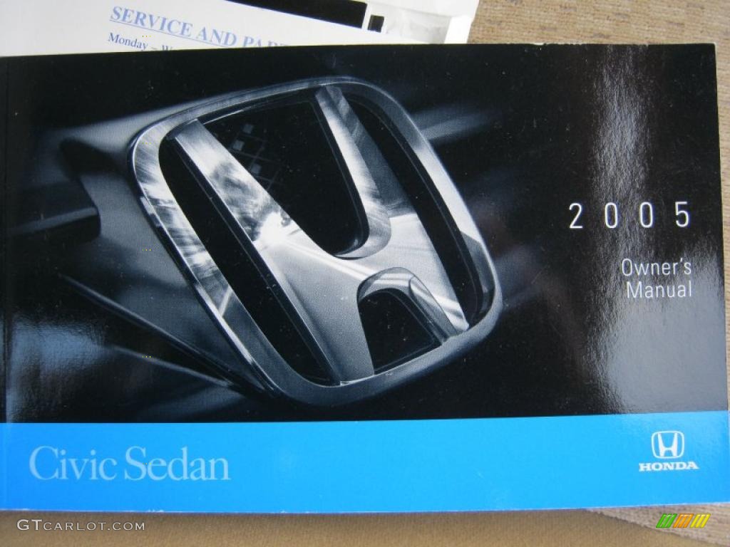 2005 Civic Value Package Sedan - Fiji Blue Pearl / Ivory photo #16