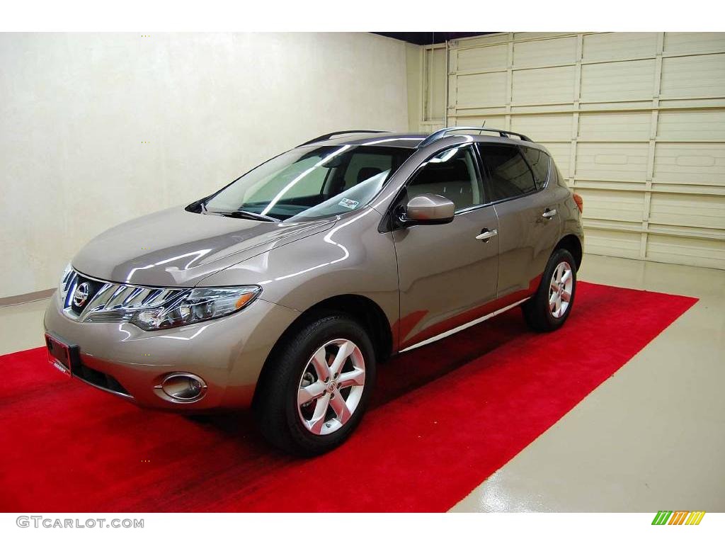 2009 Murano SL - Tinted Bronze Metallic / Black photo #4