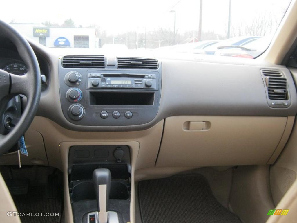 2005 Civic Value Package Sedan - Fiji Blue Pearl / Ivory photo #17