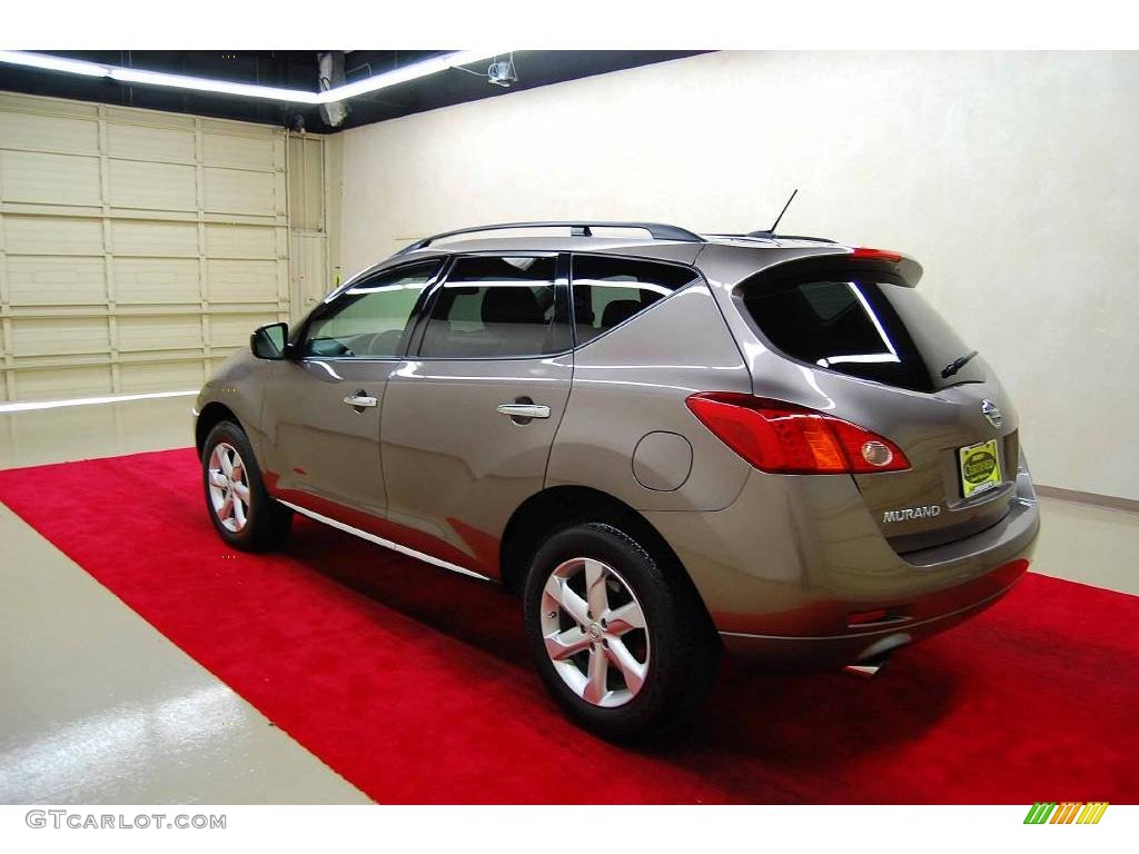 2009 Murano SL - Tinted Bronze Metallic / Black photo #5