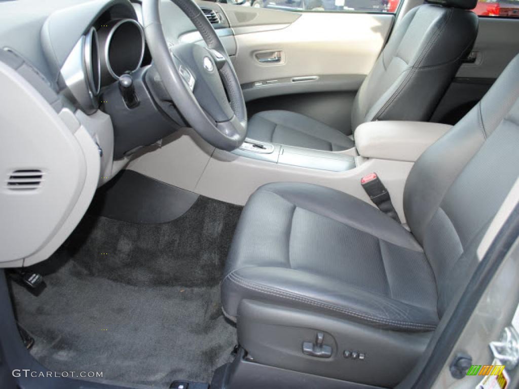 Slate Gray Interior 2007 Subaru B9 Tribeca Limited 7 Passenger Photo #42430532