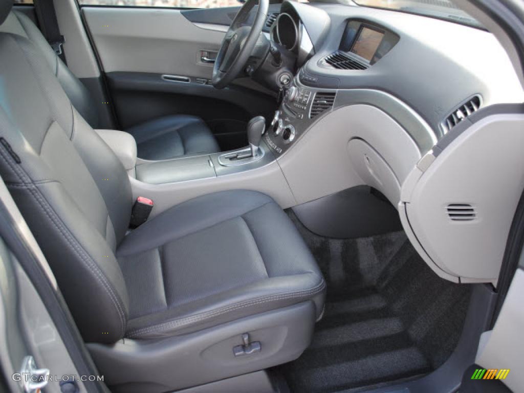 Slate Gray Interior 2007 Subaru B9 Tribeca Limited 7 Passenger Photo #42430568