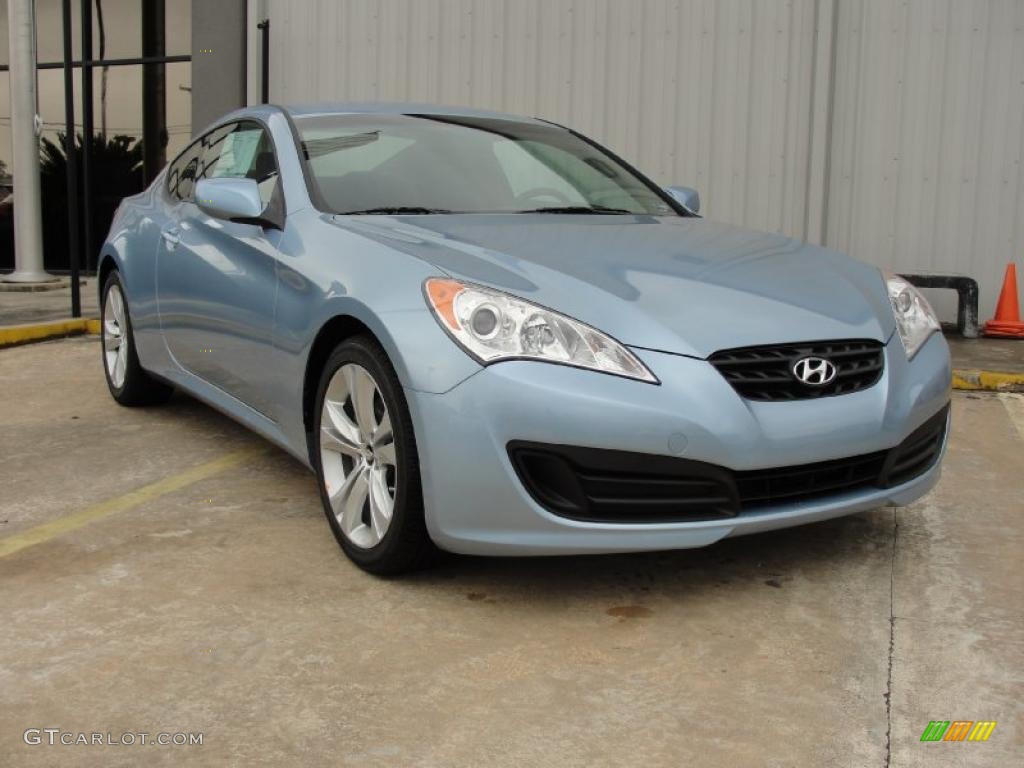 Acqua Minerale Blue 2011 Hyundai Genesis Coupe 2.0T Exterior Photo #42430756