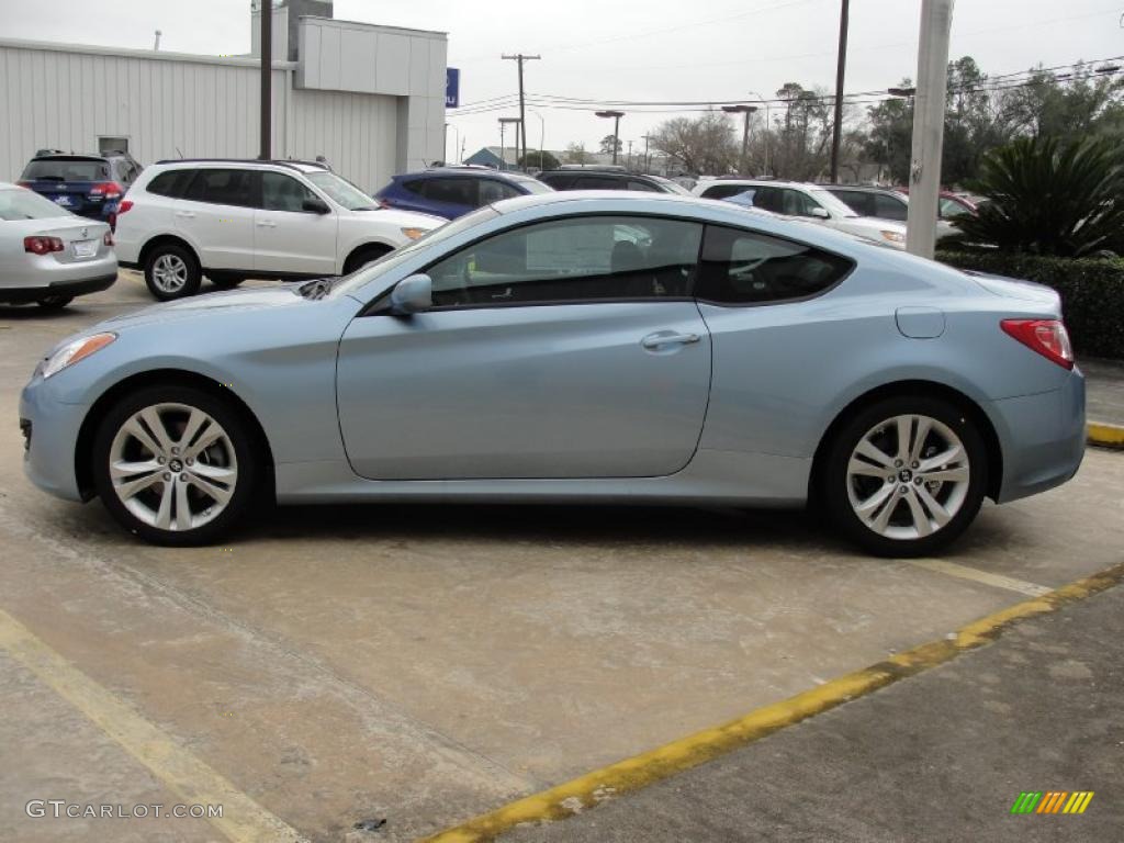 Acqua Minerale Blue 2011 Hyundai Genesis Coupe 2.0T Exterior Photo #42430836