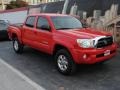 2007 Radiant Red Toyota Tacoma V6 SR5 PreRunner Double Cab  photo #4