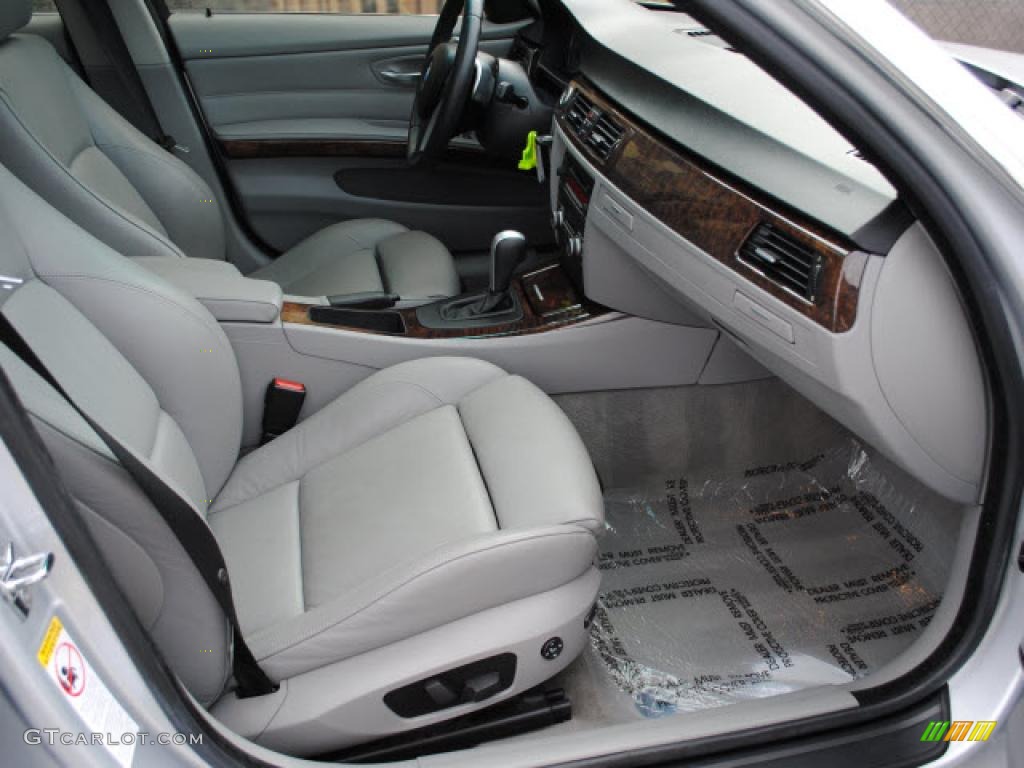 Grey Interior 2007 BMW 3 Series 335i Sedan Photo #42431372