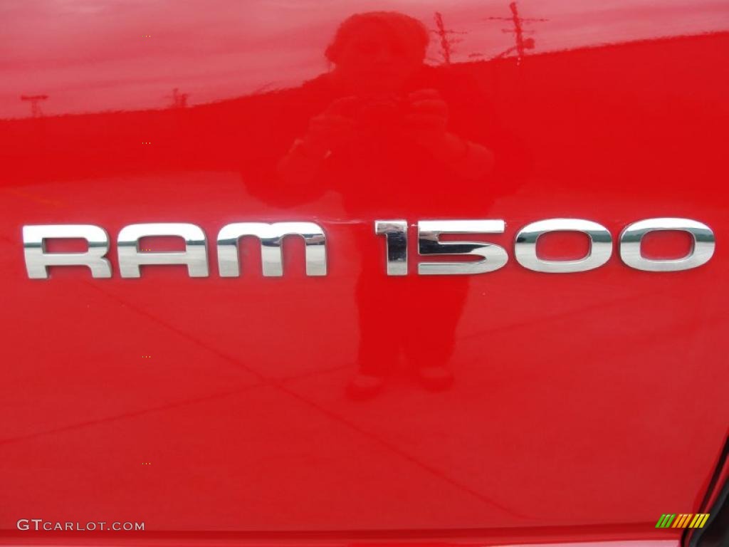 2006 Ram 1500 Laramie Mega Cab - Flame Red / Medium Slate Gray photo #18