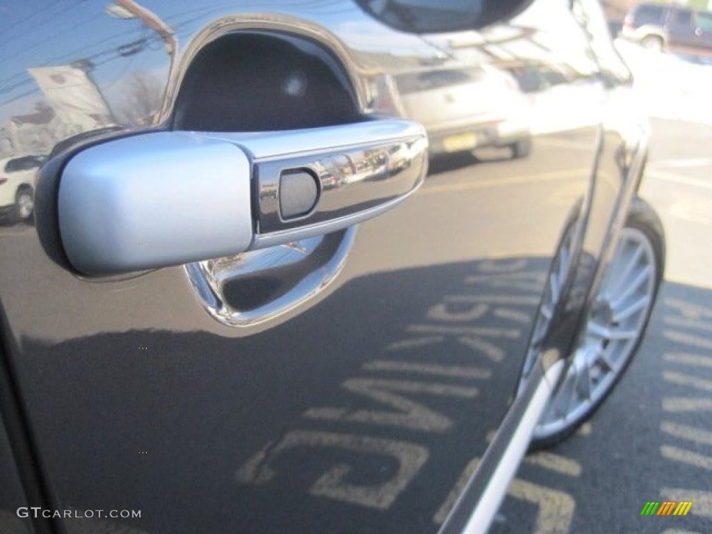 2009 Cayenne Turbo S - Lava Grey Metallic / Black photo #11