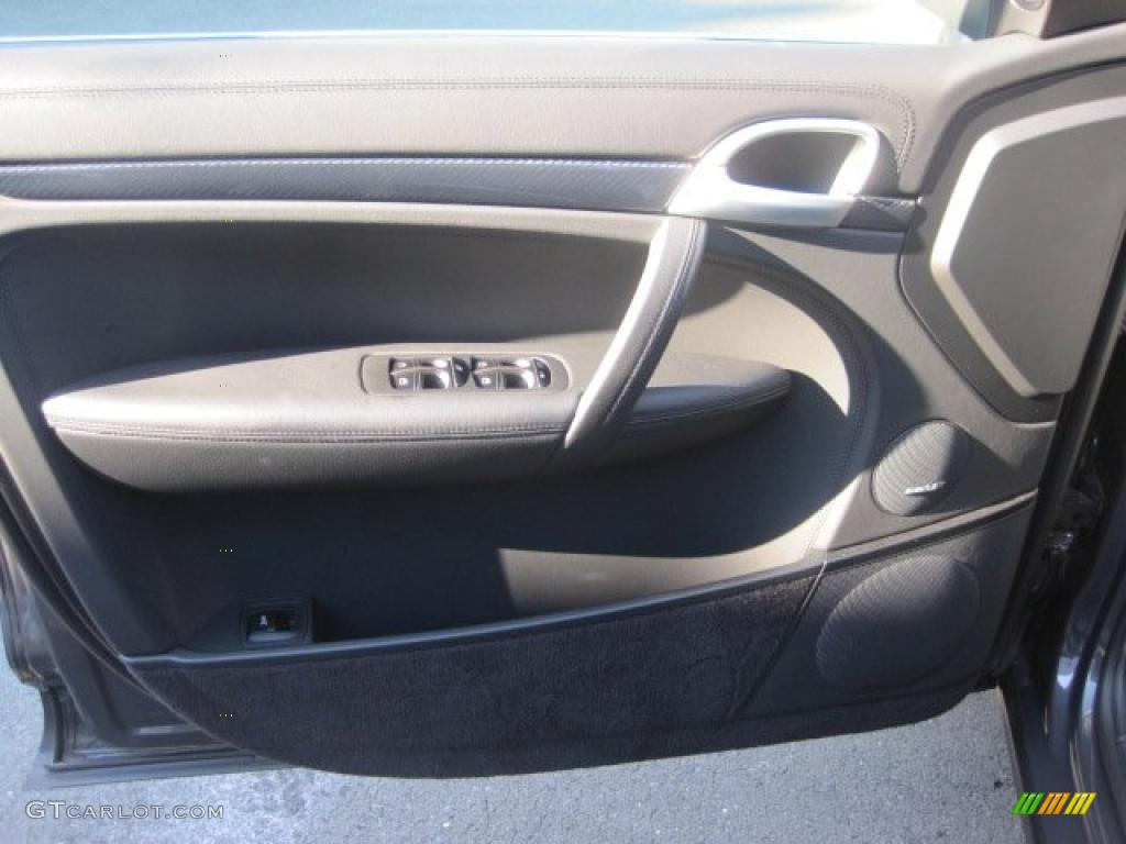 2009 Cayenne Turbo S - Lava Grey Metallic / Black photo #17