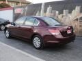 Basque Red Pearl 2009 Honda Accord LX Sedan Exterior