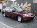 Basque Red Pearl 2009 Honda Accord LX Sedan Exterior