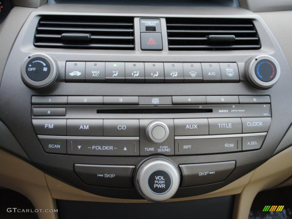 2009 Honda Accord LX Sedan Controls Photo #42432608