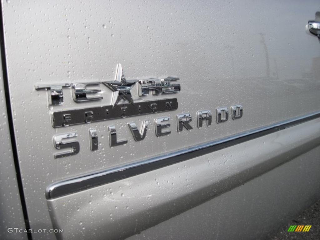 2011 Silverado 1500 LT Texas Edition Crew Cab 4x4 - Sheer Silver Metallic / Ebony photo #3