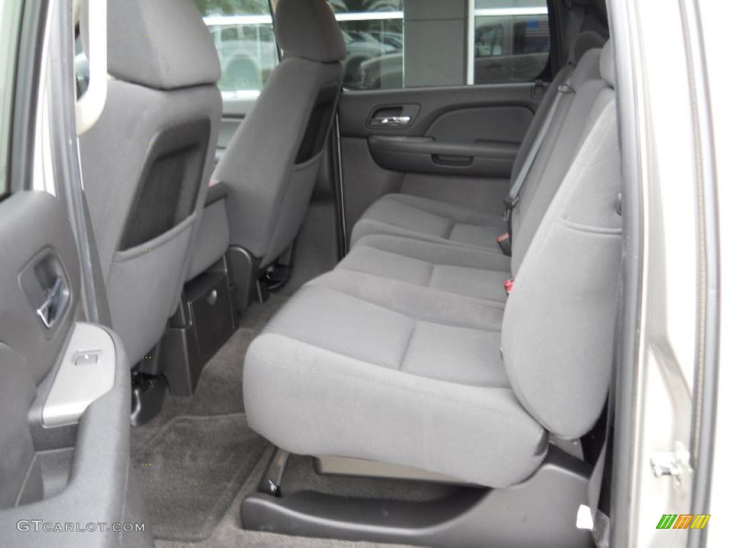 Ebony Interior 2009 Chevrolet Avalanche LS Photo #42434276